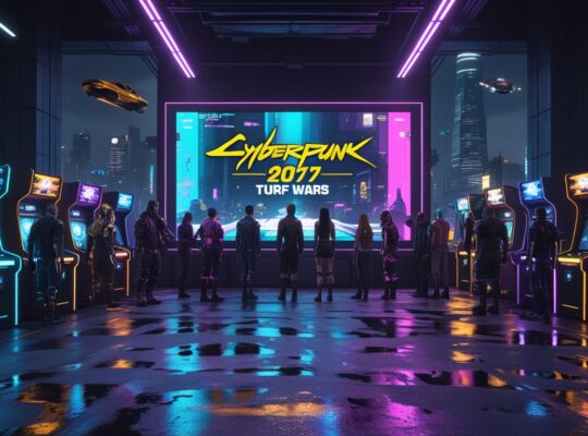 cyberpunk 2077 turf wars arcade game